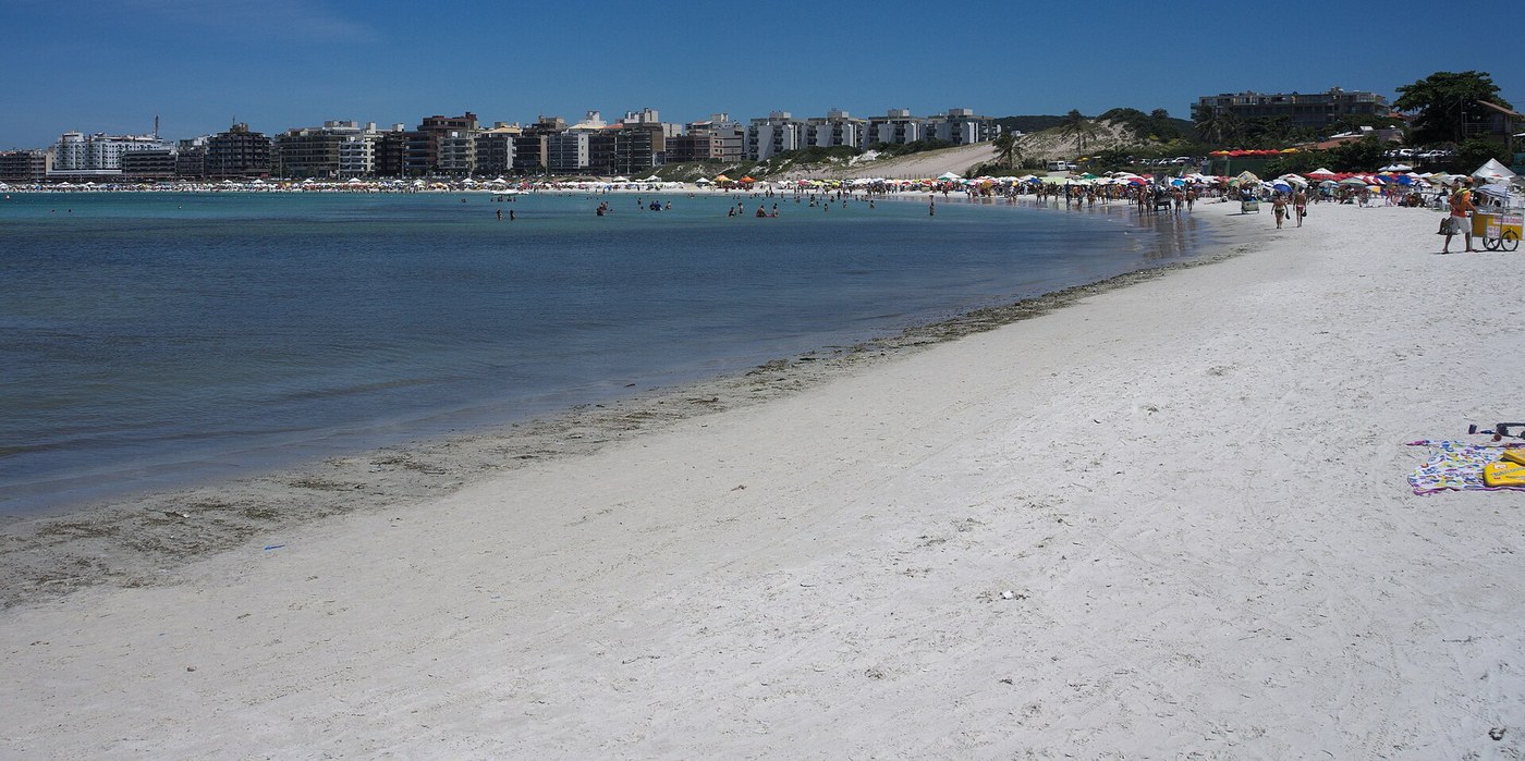 Praia do Forte em Cabo Frio